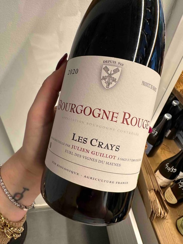 Les Crays - Clos des Vignes du Maynes - Julien Guillot 