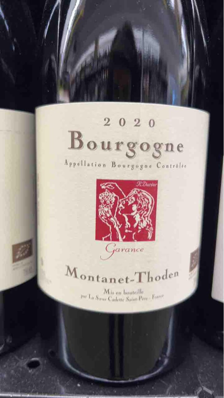 Bourgogne Rouge - Domaine Montanet-Thoden - Valentin Montanet & Tom Thoden 