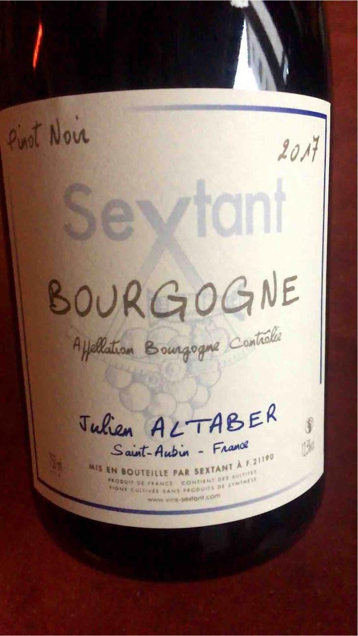 Bourgogne Rouge - Sextant - Julien Altaber & Carole Schwab 