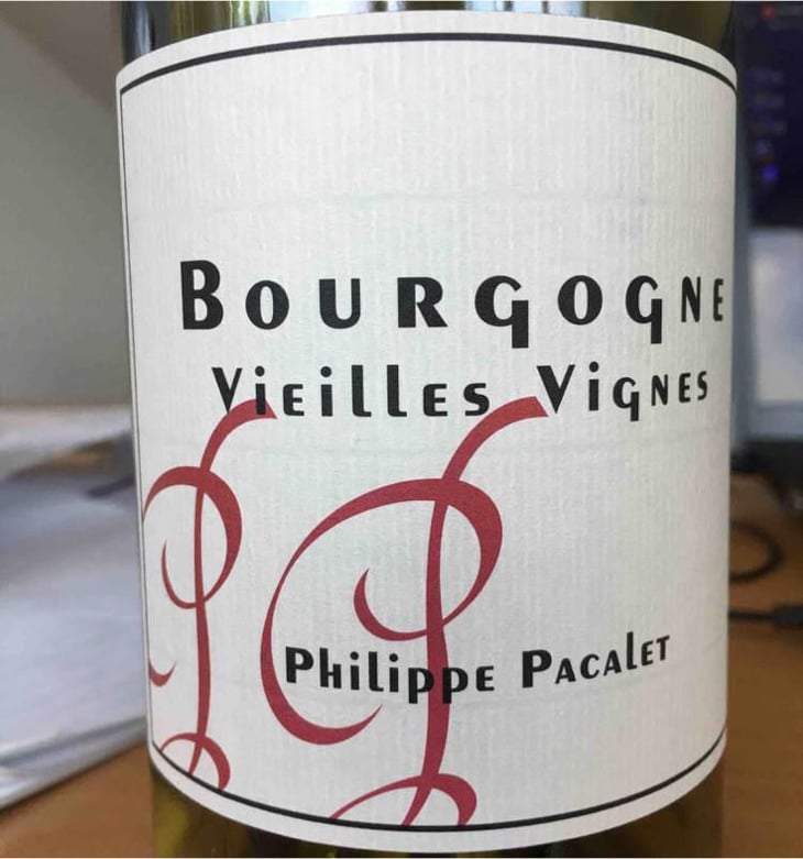 Bourgogne Rouge "Vieilles Vignes" - Philippe Pacalet - Monica et Philippe Pacalet 