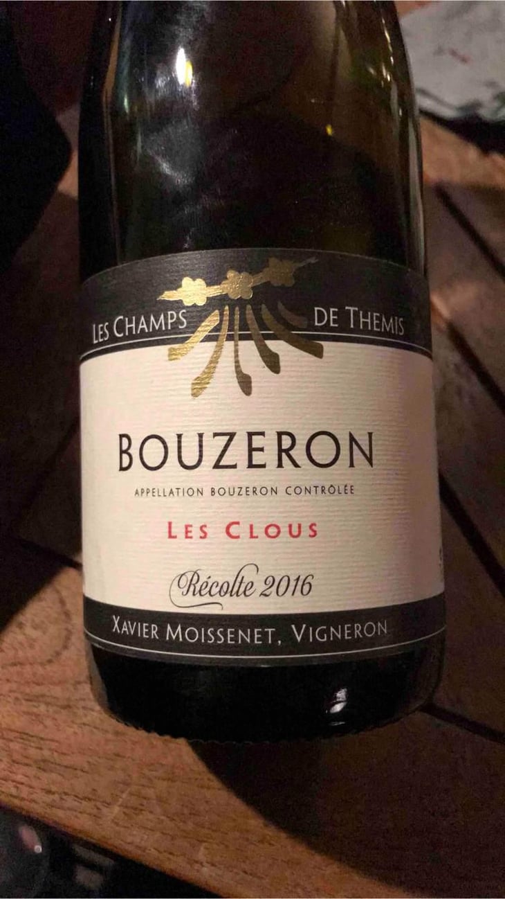 Bouzeron - Les Champs De Themis - Xavier Moissenet 