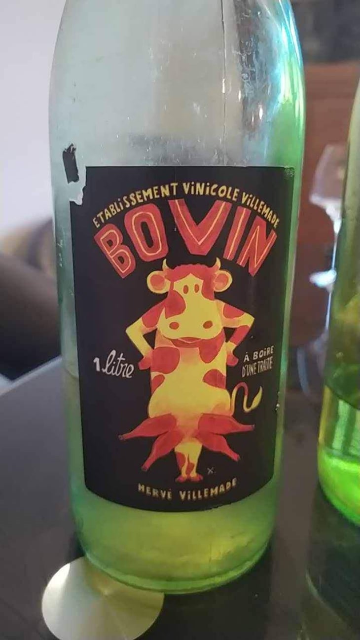 BOVIN blanc (1 Litre) - Hervé Villemade - Hervé Villemade 