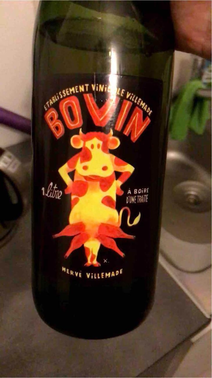 BOVIN Blanc (1 Litre) - Hervé Villemade - Hervé Villemade 
