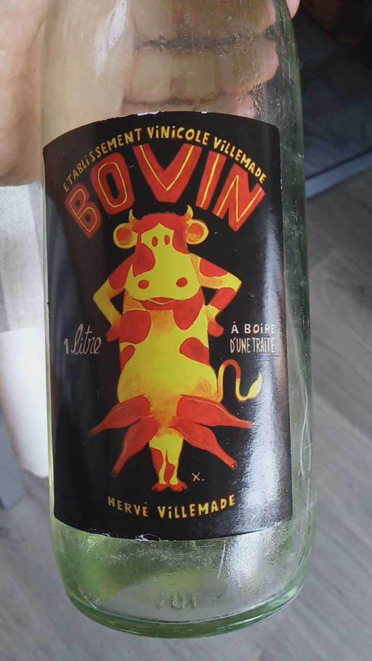 BOVIN Blanc (1 Litre) - Hervé Villemade - Hervé Villemade 