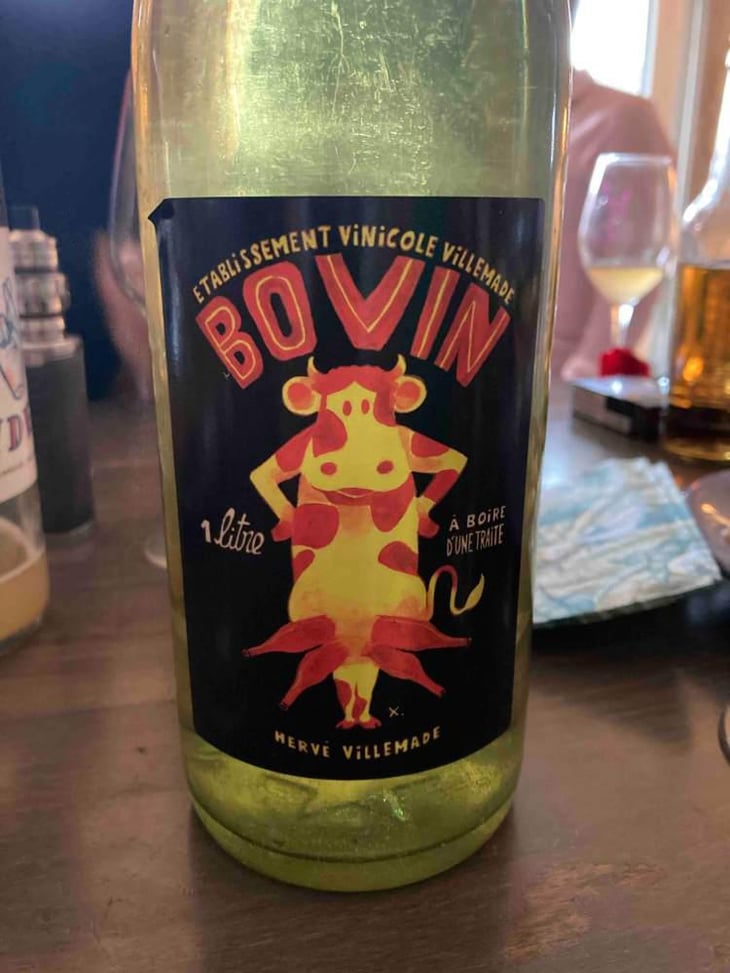 BOVIN blanc (1 Litre) - Hervé Villemade - Hervé Villemade 