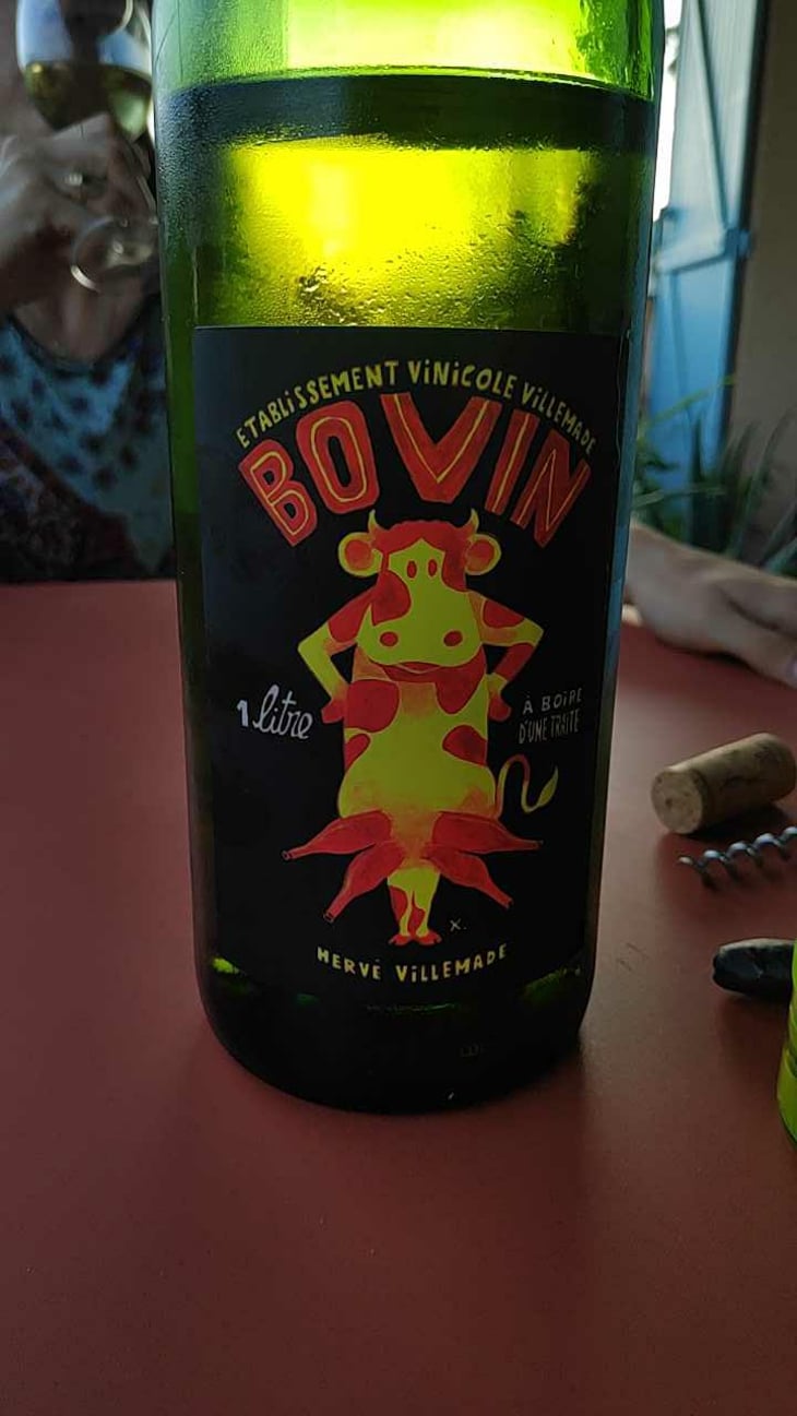 BOVIN blanc (1 Litre) - Hervé Villemade - Hervé Villemade 