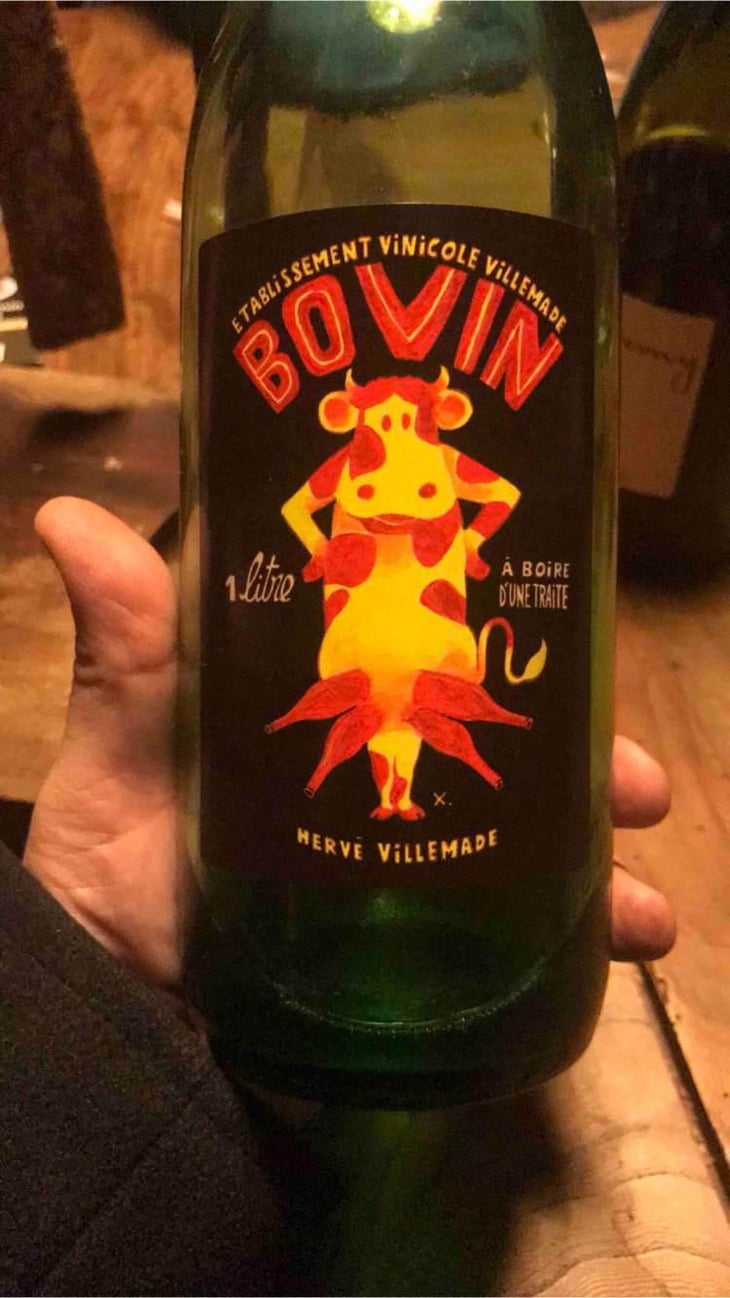 BOVIN blanc (1 Litre) - Hervé Villemade - Hervé Villemade 