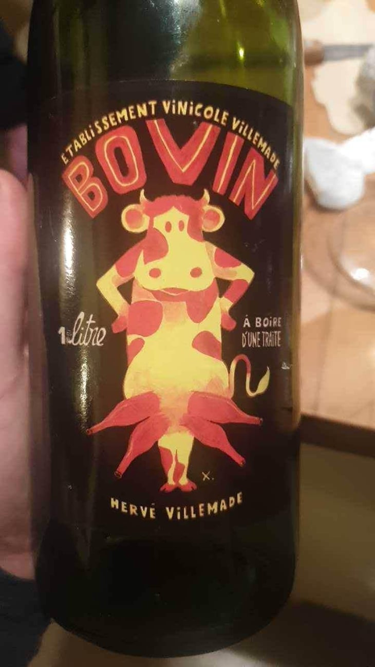 BOVIN blanc (1 Litre) - Hervé Villemade - Hervé Villemade 