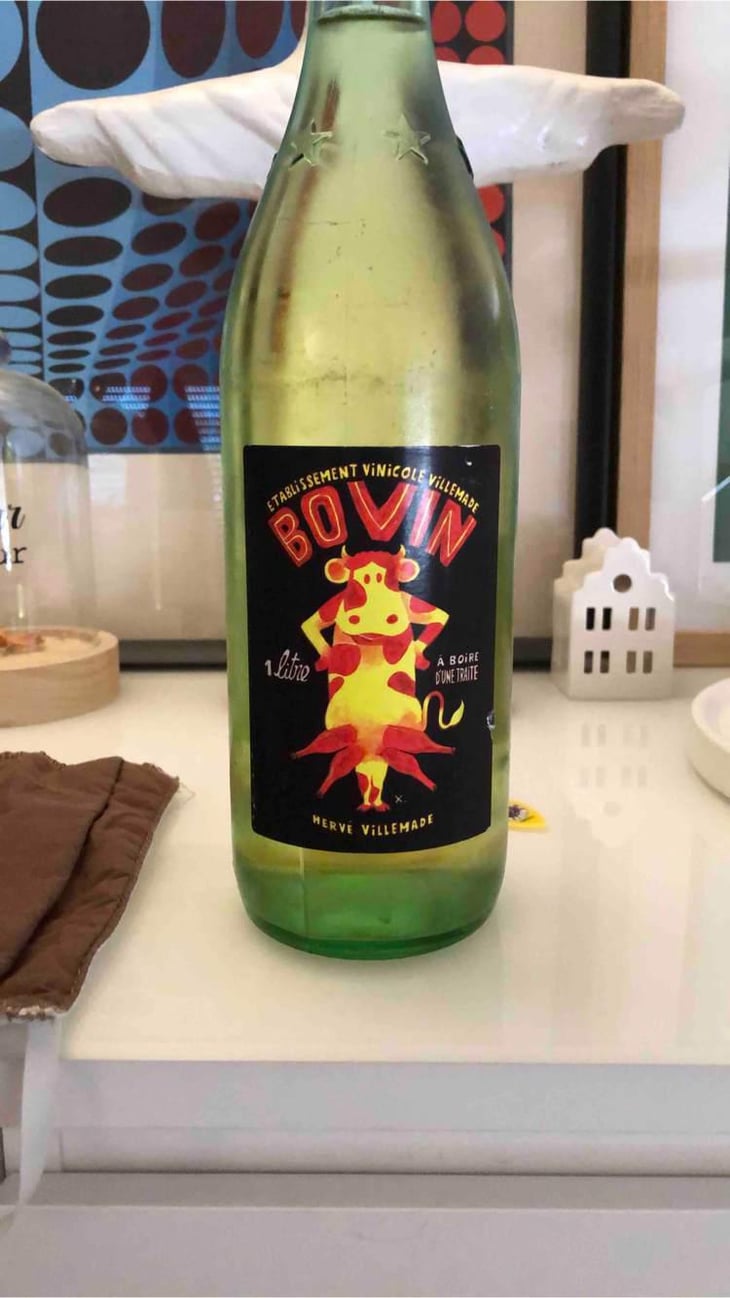 BOVIN blanc (1 Litre) - Hervé Villemade - Hervé Villemade 