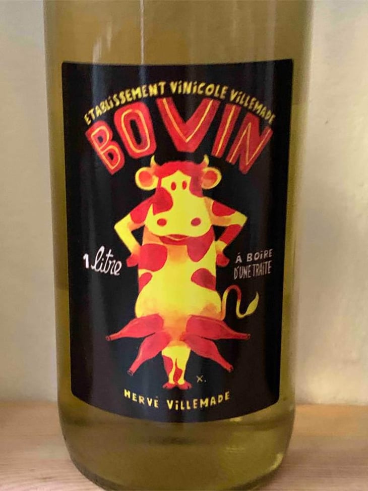 BOVIN blanc (1 Litre) - Hervé Villemade - Hervé Villemade 