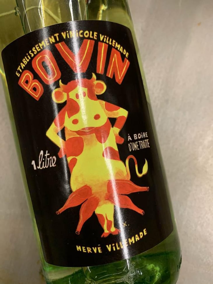 BOVIN blanc (1 Litre) - Hervé Villemade - Hervé Villemade 