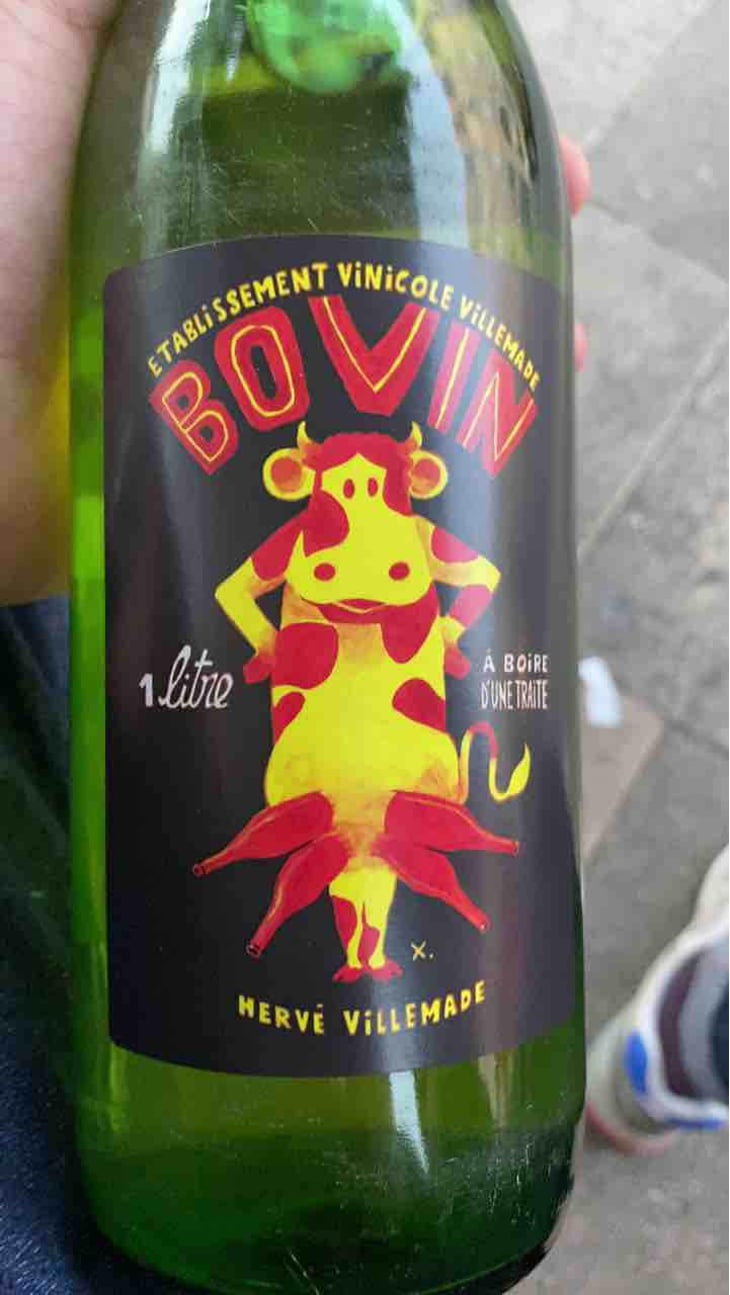 BOVIN blanc (1 Litre) - Hervé Villemade - Hervé Villemade 