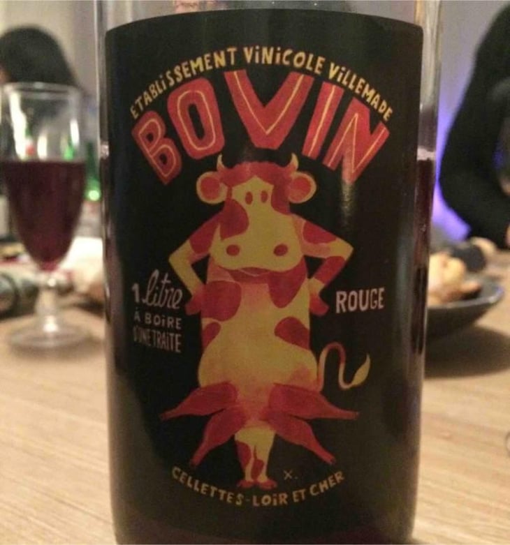 BOVIN Rouge (1 Litre) - Hervé Villemade - Hervé Villemade 