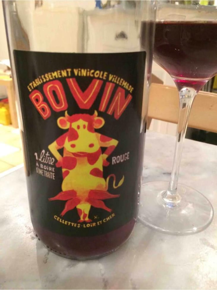 BOVIN Rouge (1 Litre) - Hervé Villemade - Hervé Villemade 