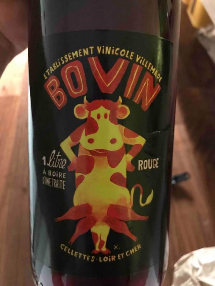 BOVIN Rouge (1 Litre) - Hervé Villemade - Hervé Villemade 