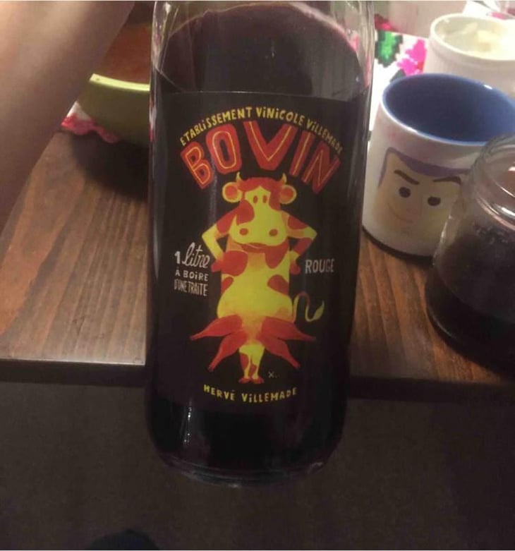BOVIN Rouge (1 Litre) - Hervé Villemade - Hervé Villemade 
