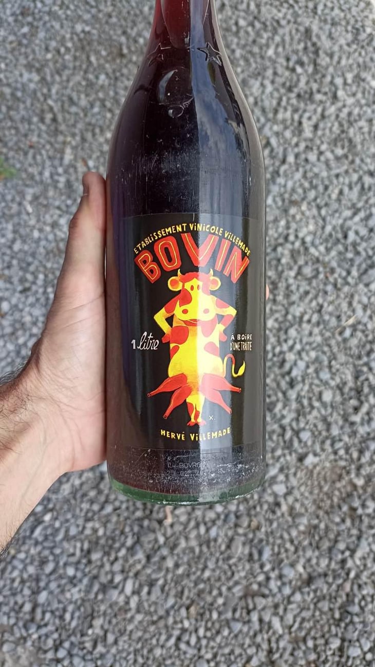 BOVIN Rouge (1 Litre) - Hervé Villemade - Hervé Villemade 
