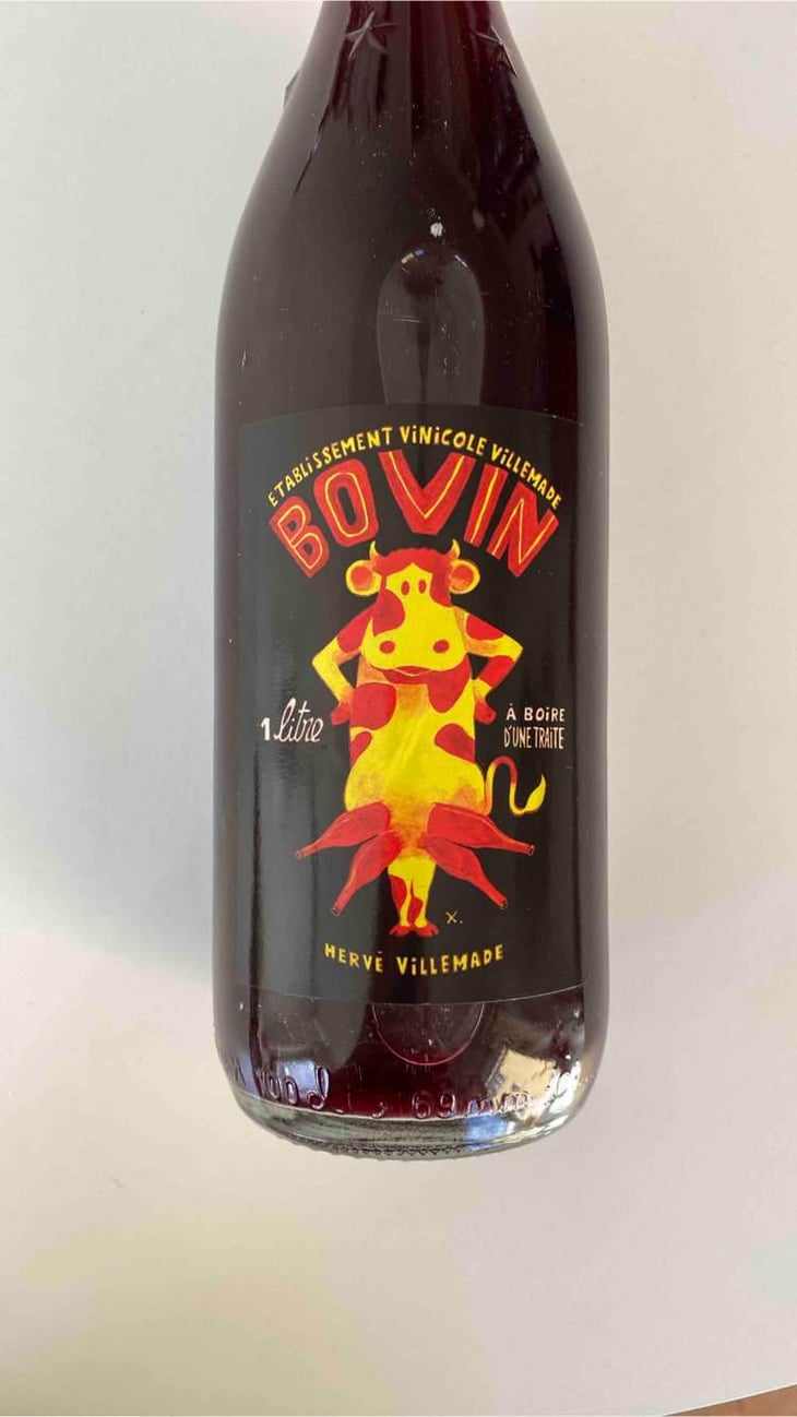 BOVIN Rouge (1 Litre) - Hervé Villemade - Hervé Villemade 