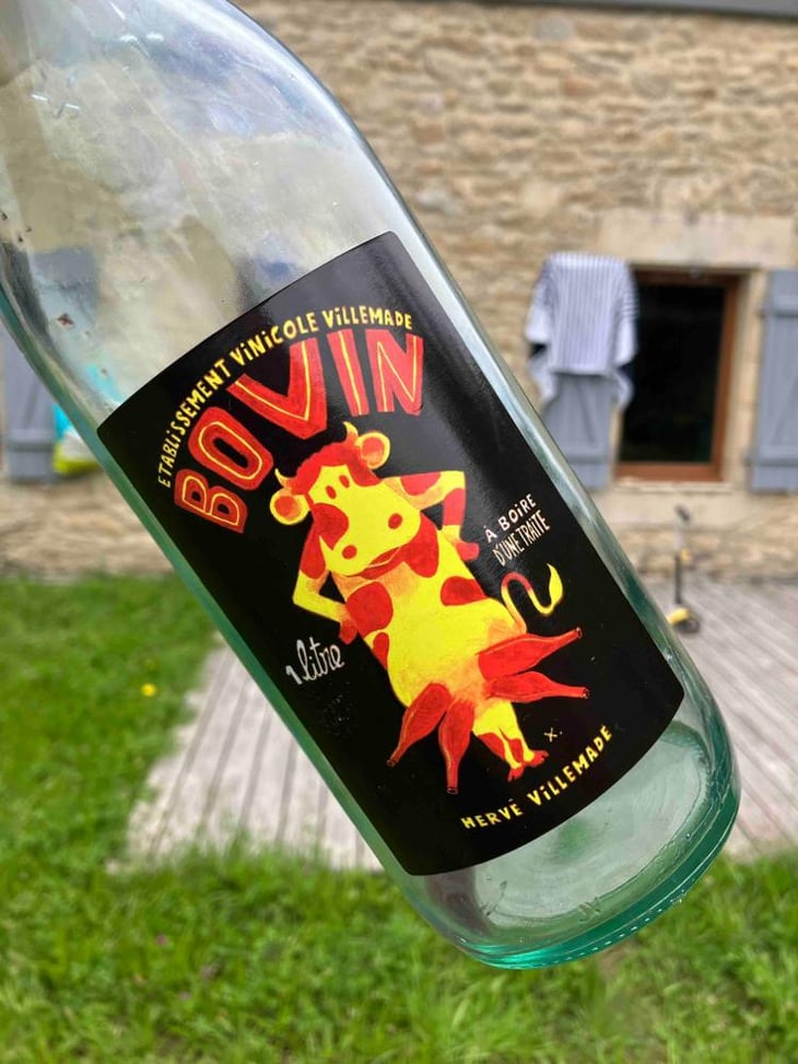 BOVIN Rouge (1 Litre) - Hervé Villemade - Hervé Villemade 