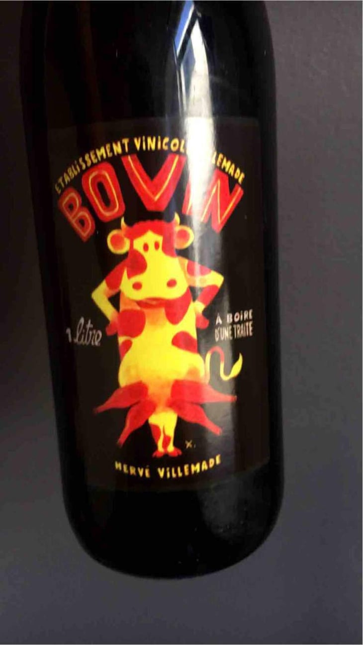 BOVIN Rouge (1 Litre) - Hervé Villemade - Hervé Villemade 