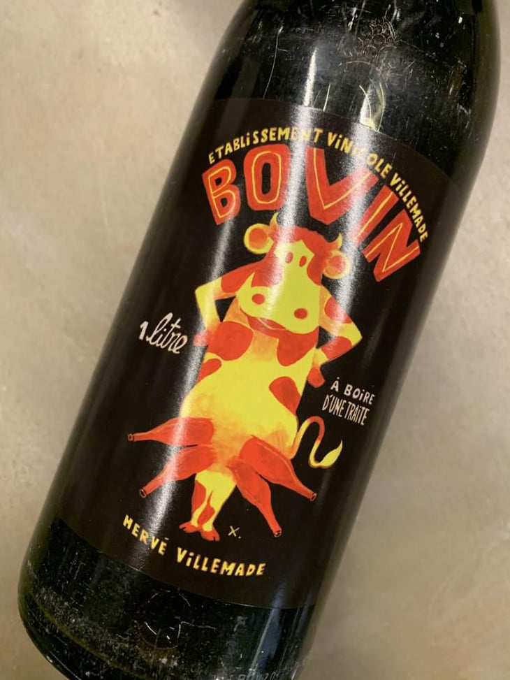 BOVIN Rouge (1 Litre) - Hervé Villemade - Hervé Villemade 