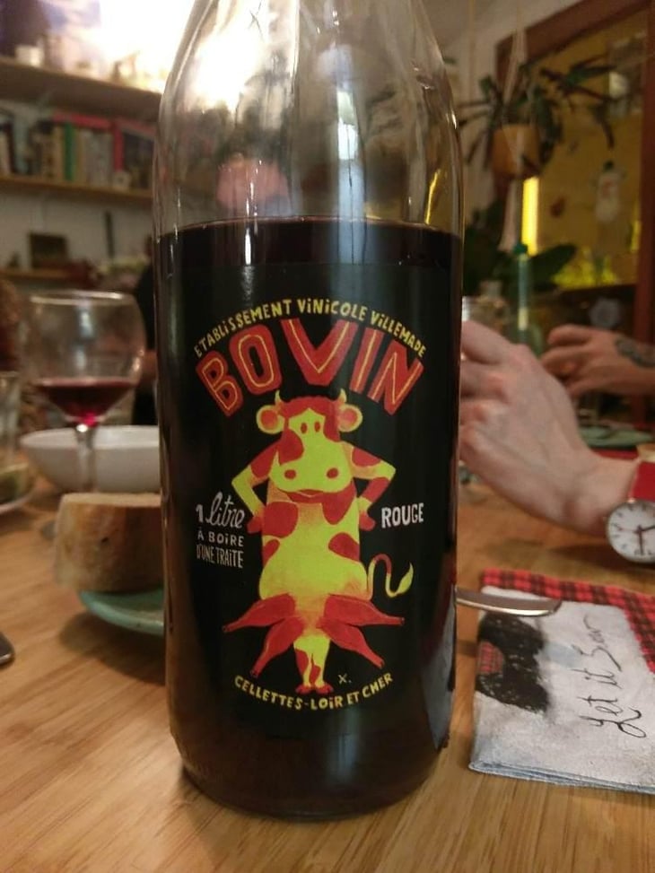 BOVIN Rouge (1 Litre) - Hervé Villemade - Hervé Villemade 