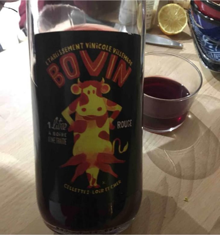 BOVIN Rouge (1 Litre) - Hervé Villemade - Hervé Villemade 