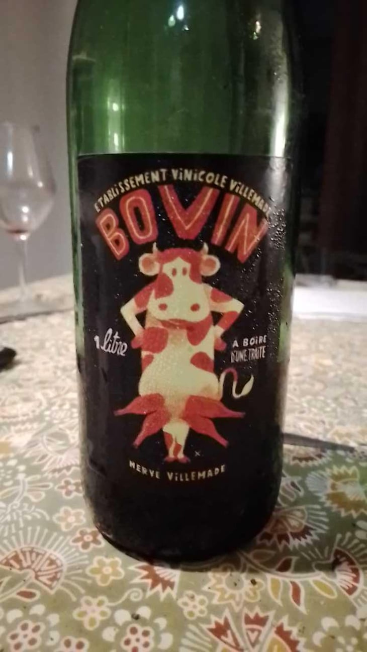 BOVIN Rouge (1 Litre) - Hervé Villemade - Hervé Villemade 