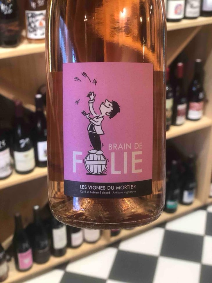 Brain de Folie Rosé - Domaine du Mortier - Fabien & Cyril Boisard 