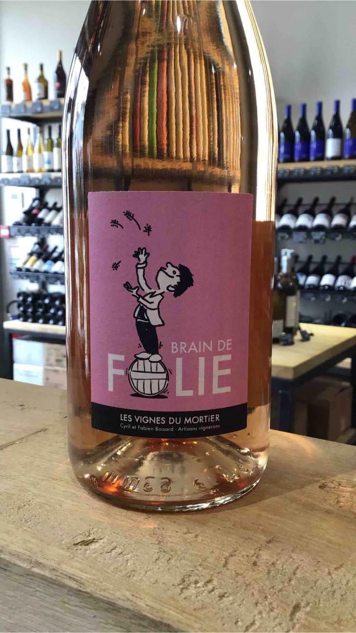 Brain de Folie Rosé - Domaine du Mortier - Fabien & Cyril Boisard 