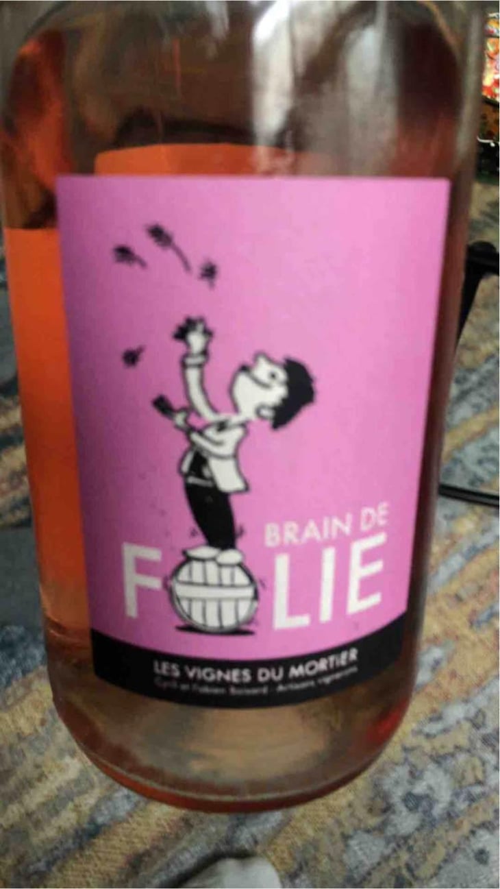 Brain de Folie Rosé - Domaine du Mortier - Fabien & Cyril Boisard 