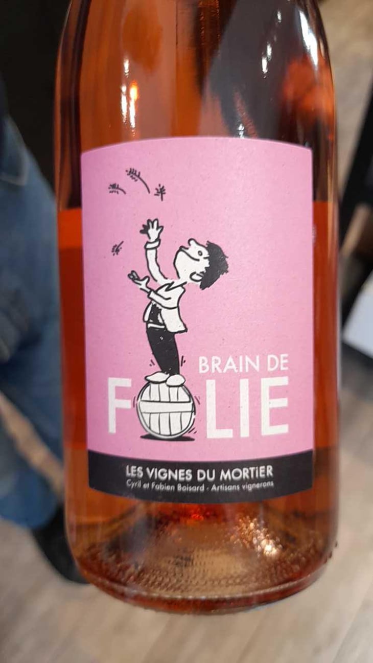 Brain de Folie Rosé - Domaine du Mortier - Fabien & Cyril Boisard 