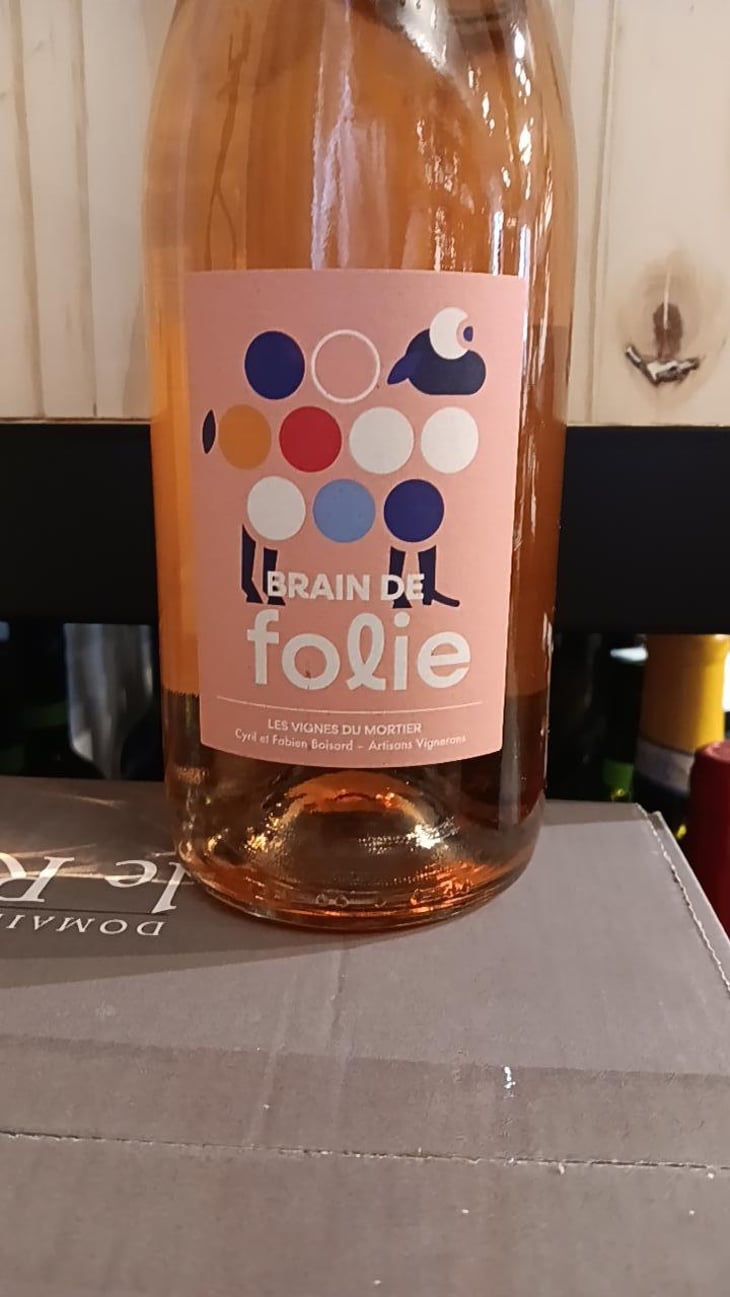 Brain de Folie Rosé - Domaine du Mortier - Fabien & Cyril Boisard 
