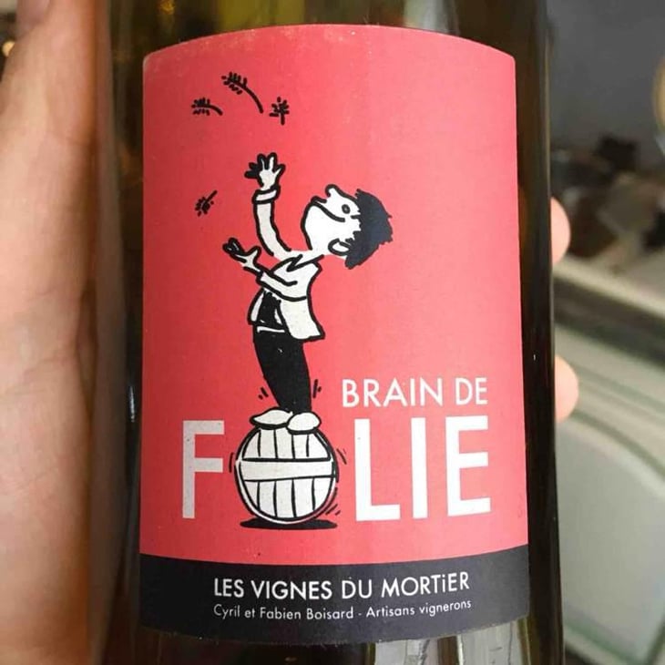 Brain de Folie Rouge (new label) - Domaine du Mortier - Fabien & Cyril Boisard 