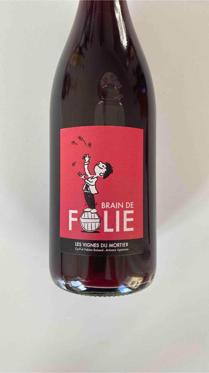 Brain de Folie Rouge (new label) - Domaine du Mortier - Fabien & Cyril Boisard 