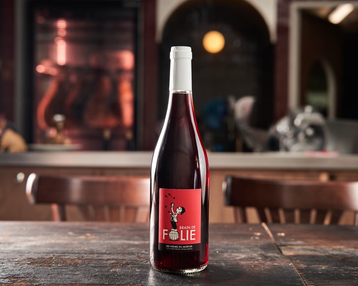 Brain de Folie Rouge (new label) - Domaine du Mortier - Fabien & Cyril Boisard 