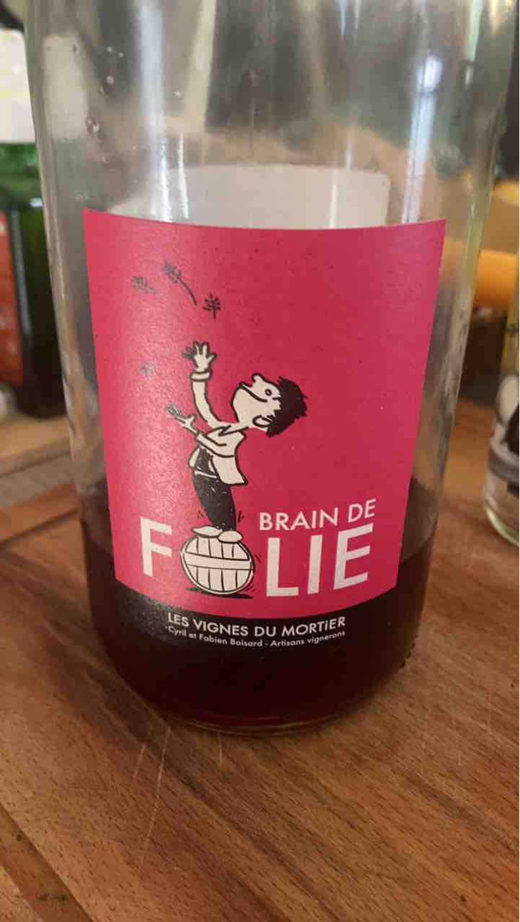 Brain de Folie Rouge (new label) - Domaine du Mortier - Fabien & Cyril Boisard 