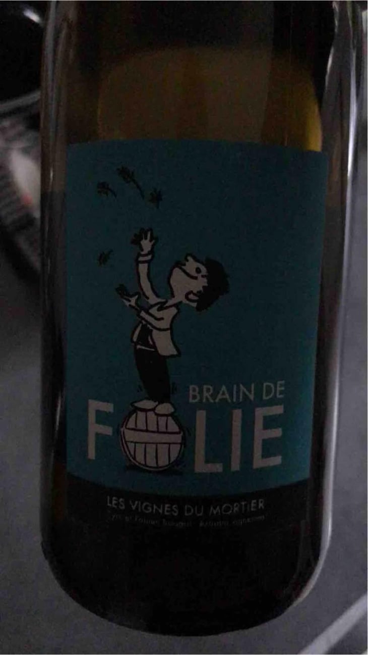 Brain de Folie Sauvignon (old label) - Domaine du Mortier - Fabien & Cyril Boisard 