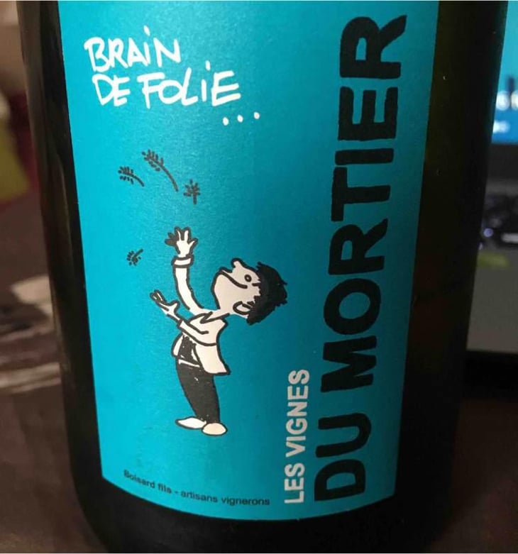 Brain de Folie Sauvignon (old label) - Domaine du Mortier - Fabien & Cyril Boisard 