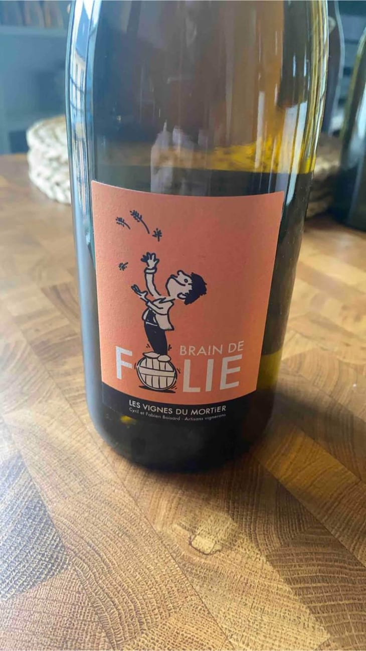 Brain de Folie Sauvignon (old label) - Domaine du Mortier - Fabien & Cyril Boisard 