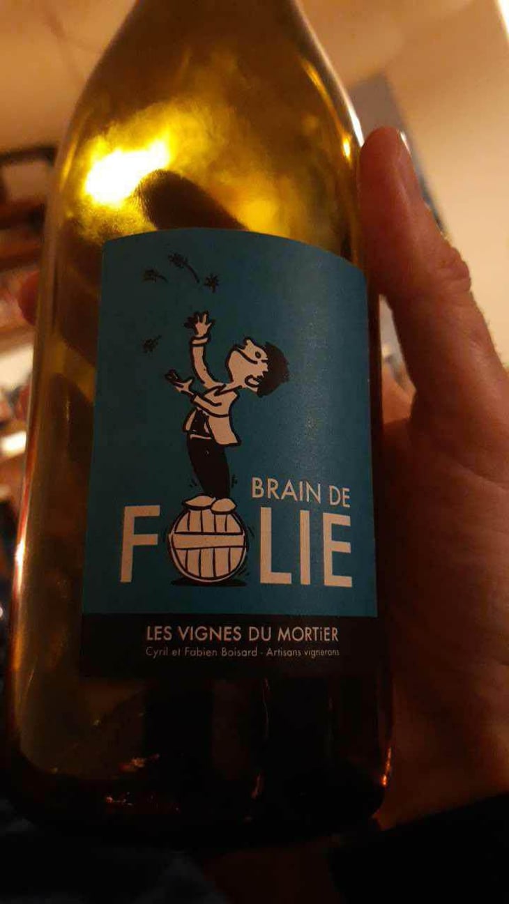 Brain de Folie Sauvignon (old label) - Domaine du Mortier - Fabien & Cyril Boisard 