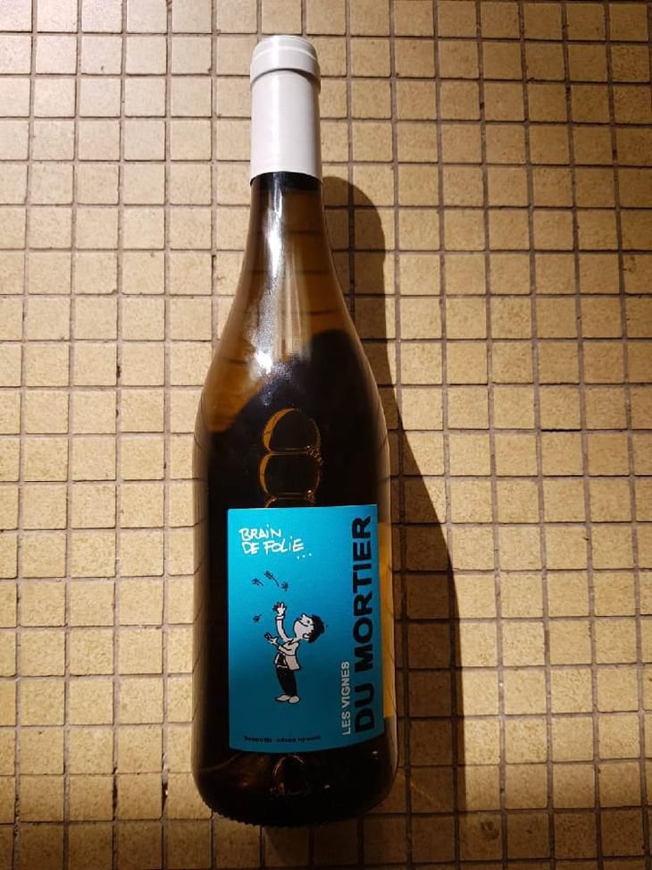 Brain de Folie Sauvignon (old label) - Domaine du Mortier - Fabien & Cyril Boisard 