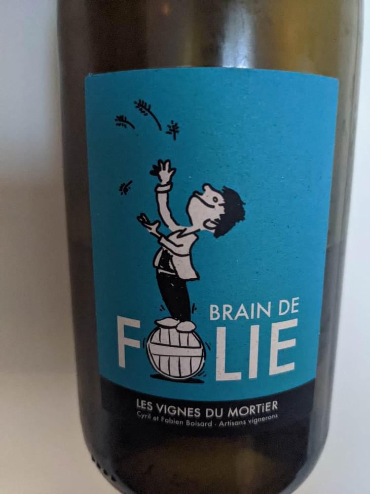 Brain de Folie Sauvignon (old label) - Domaine du Mortier - Fabien & Cyril Boisard 