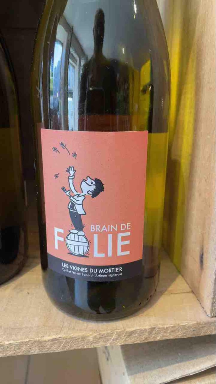 Brain de Folie Sauvignon (old label) - Domaine du Mortier - Fabien & Cyril Boisard 