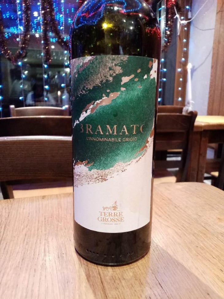 Bramato L'innominabile grigio 2021 - Terre Grosse - Famiglia Toninato -2020