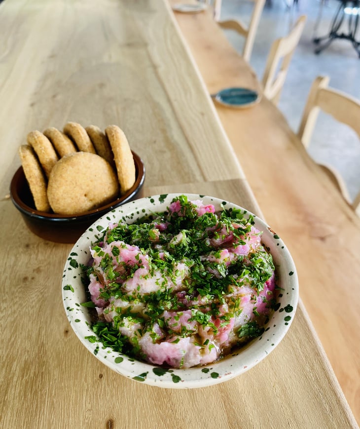Brandada De Pescado De Lonja Y Galletas Artesanas De Aceite - Cuina ViVant - 670751