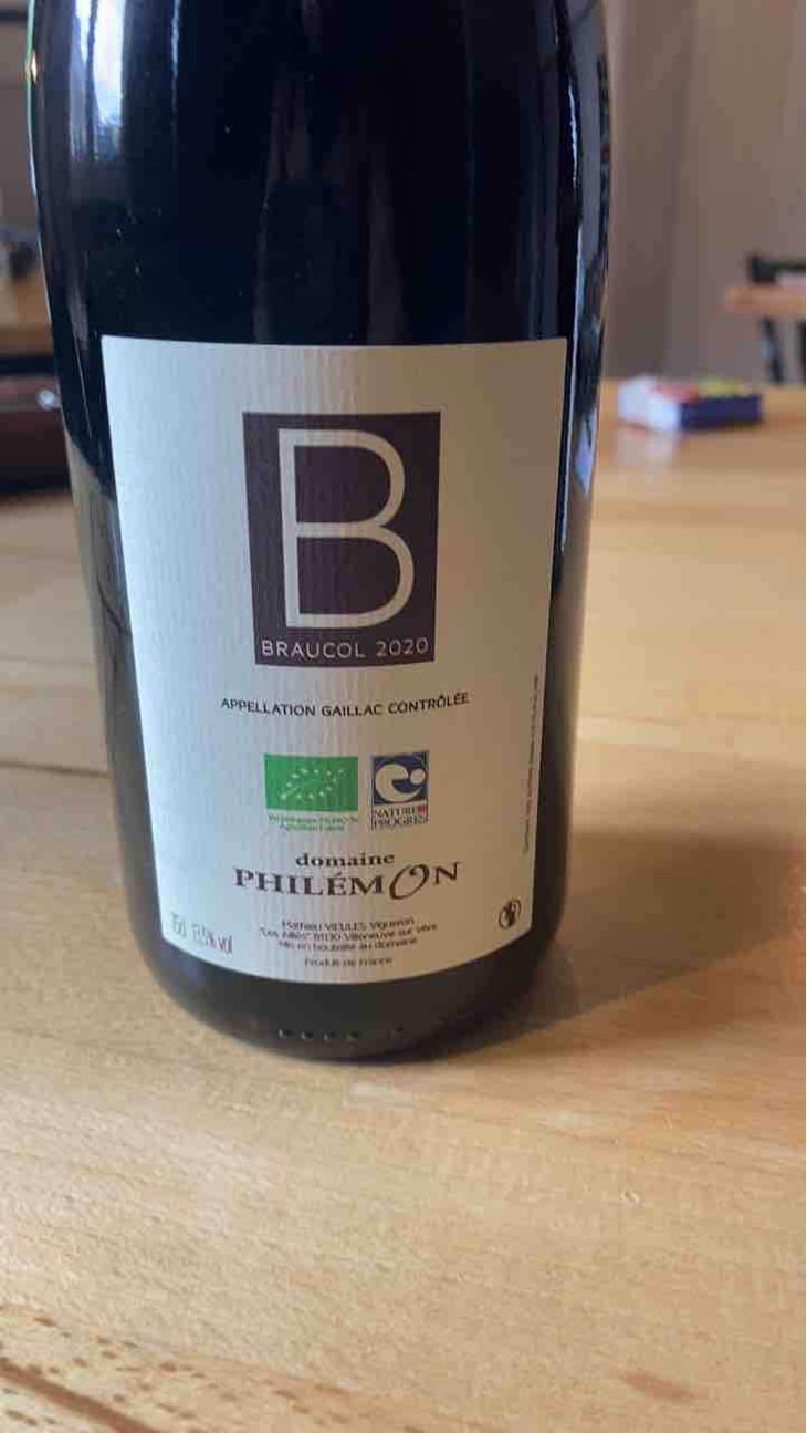 Braucol - Domaine Philémon - Mathieu Vieules -2020