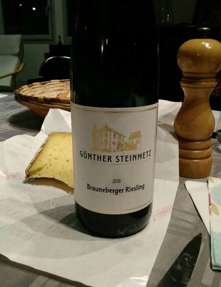 Brauneberger Riesling - Weingut - Günther Steinmetz 