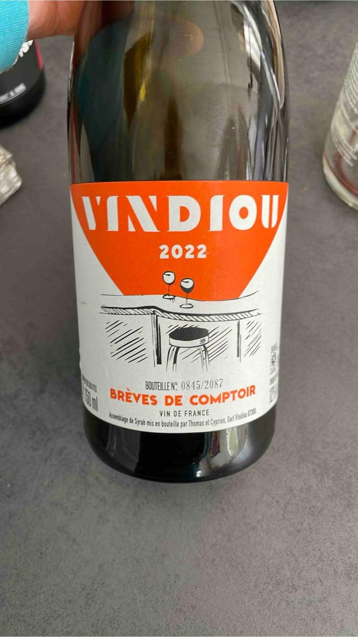 Brèves de Comptoir - Vindiou - Cyprien De Lageneste & Thomas Junique -2023