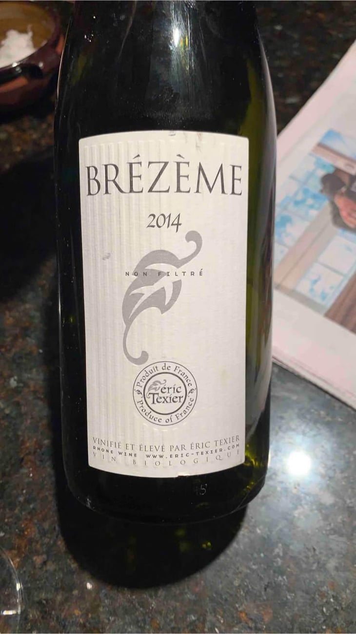 Brézème Rouge - Domaine Eric Texier - Laurence et Eric Texier 